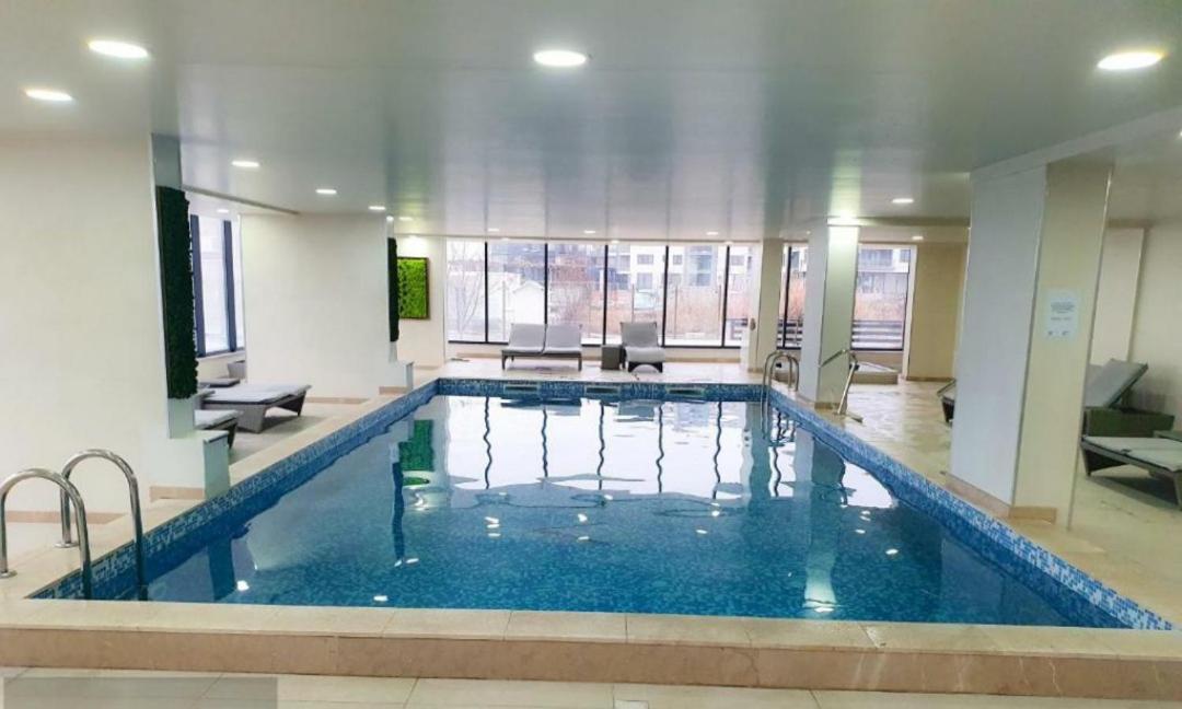 Alezzi Luxury Apartment Spa Resort Piscina Incalzita Sauna Parking Năvodari Kültér fotó