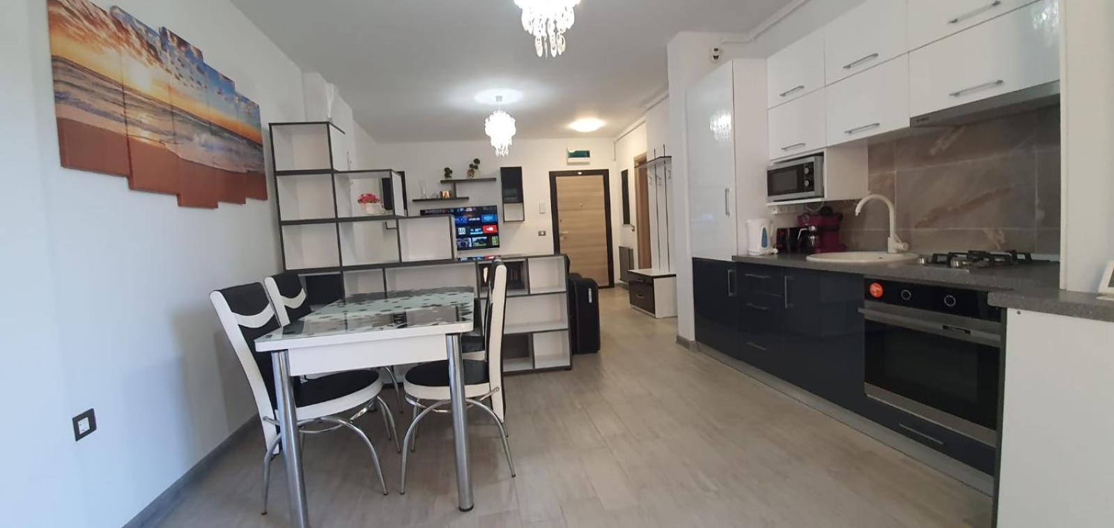 Alezzi Luxury Apartment Spa Resort Piscina Incalzita Sauna Parking Năvodari Kültér fotó